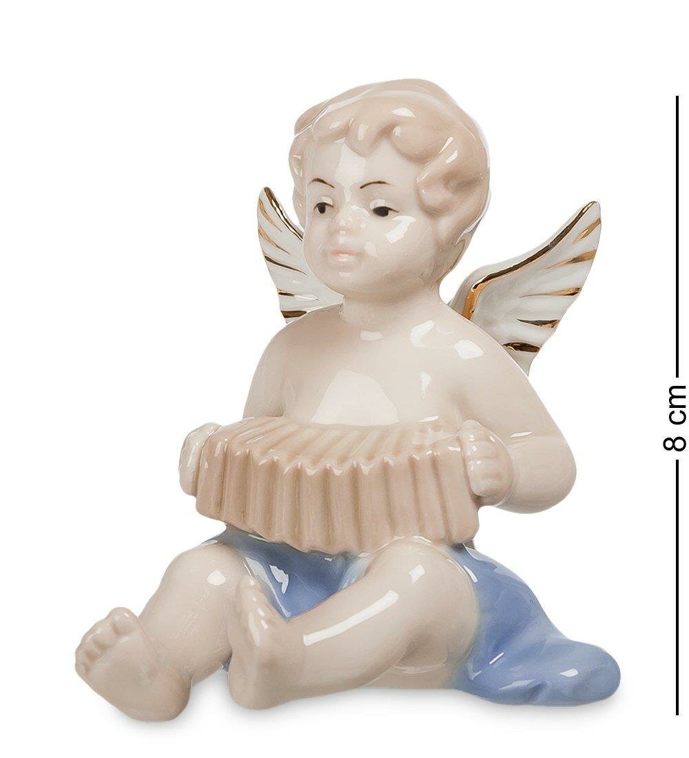 фото Фигурка Ангелочек с гармошкой
