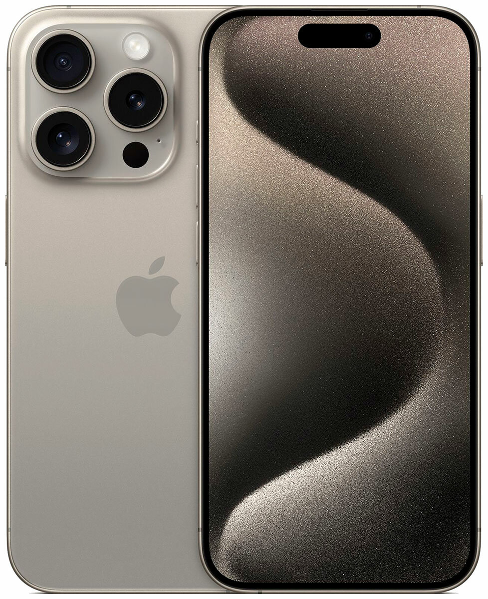 Смартфон Apple iPhone 15 Pro 256Gb титан