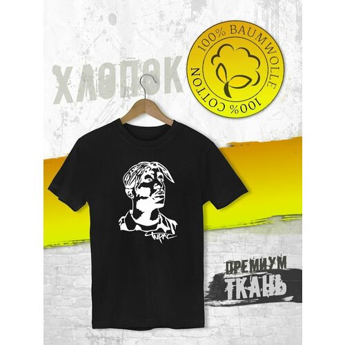 фото Футболка, размер m, черный futba4ever