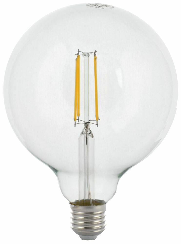 Лампа светодиодная Lexman Clear E27 220 В 9 Вт шар 1055 лм теплый белый цвета света