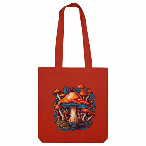 фото Сумка шоппер us basic, красный