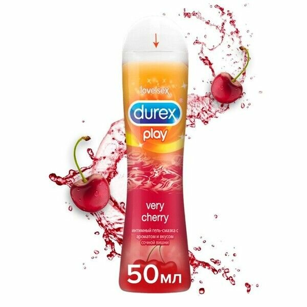 Гель-смазка Play Very Cherry Durex/Дюрекс 100мл Рекитт Бенкизер Хелскэар ЮК Лтд - фото №11