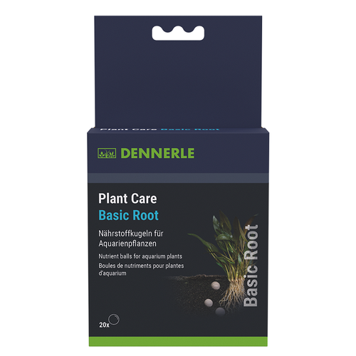 Грунтовая подкорневая подкормка Dennerle Plant Care Basic Root, 20 шариков удобрение для растений dennerle planta gold 7 40шт