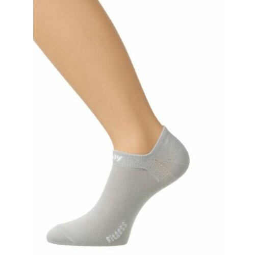 фото Носки hobby line, размер 23, серый