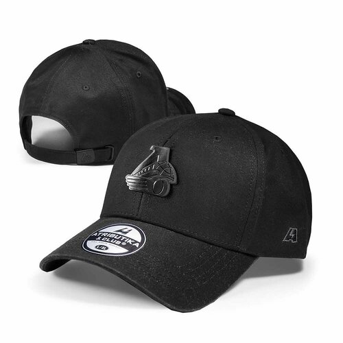 фото Бейсболка atributika & club, размер 55-58, черный