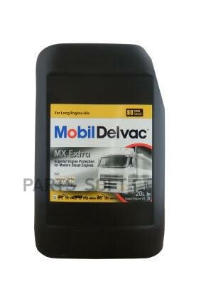 MOBIL 144718 Mobil Delvac MX Extra 10W40 (20L)_масо мот! синт.\ API CI4/CH4/SL/SJ/CG4/CF4/CF, ACEA E7, MB 228.3