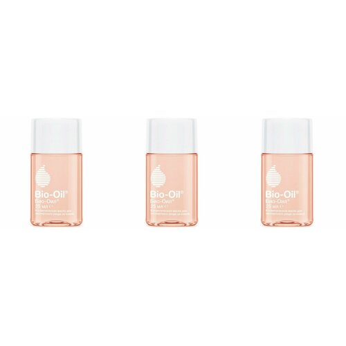 Bio-Oil Масло косметическое от шрамов растяжек неровного тона, 25 мл, 3 шт