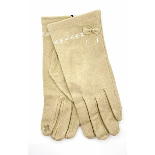 фото Перчатки волшебница мария, размер 7,5, бежевый