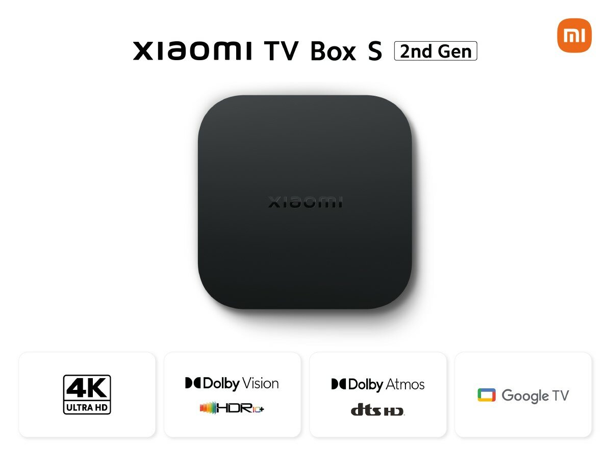 ТВ-приставка Xiaomi TV Box S 2nd Gen Global — фото 1