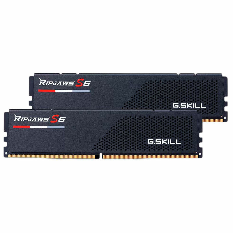 Модуль памяти G.Skill Ripjaws S5 DDR5 DIMM 6400MHz PC-51200 - 64Gb Kit (2x32Gb) F5-6400J3239G32GX2-RS5K