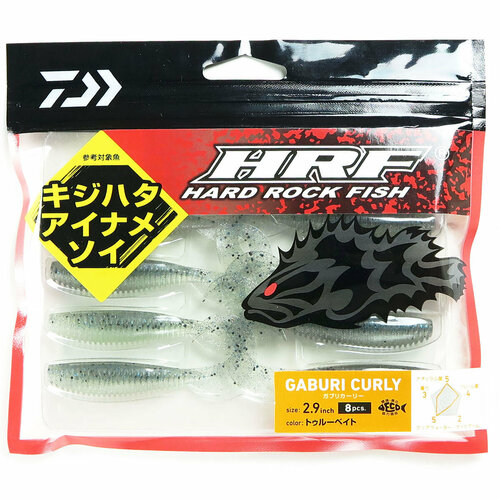 Силикон DAIWA - HRF G.CURLY 2.9 T.B грузило daiwa hrf plus sinker 7g