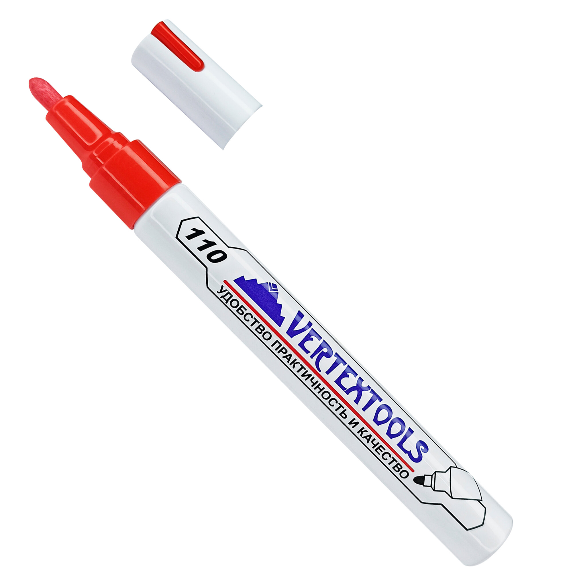 фото Маркер краска масляный VertexTools 1 шт