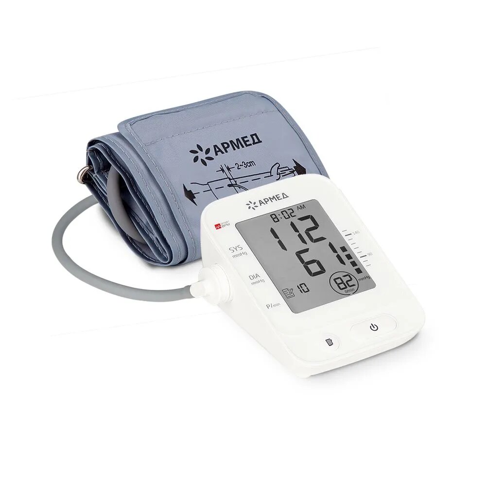 Тонометр автоматический YE660Е Армед (медицинский, домашний, цифровой, говорящий, на плечо, классическая манжета 22-45 см)