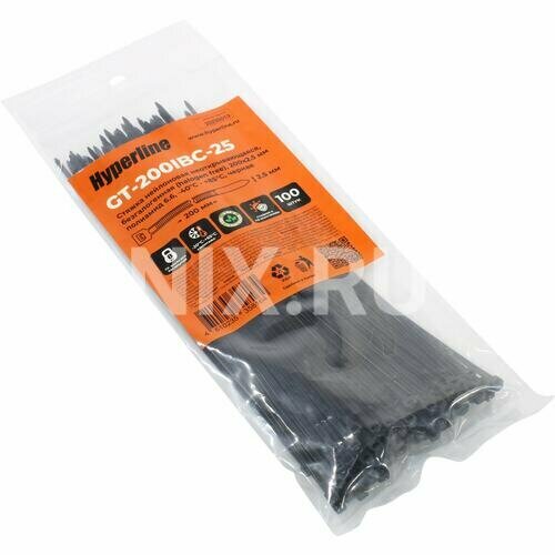 Стяжка Hyperline GT-200IBC-25 298₽