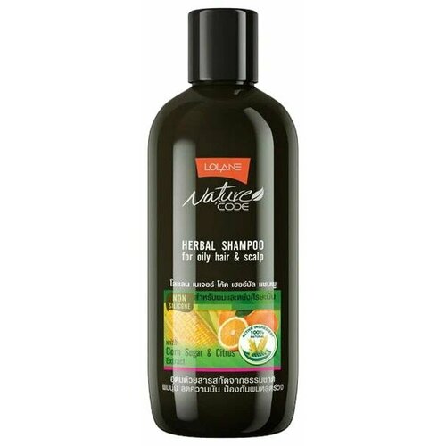 Травяной шампунь LOLANE для жирных волос, 280 мл