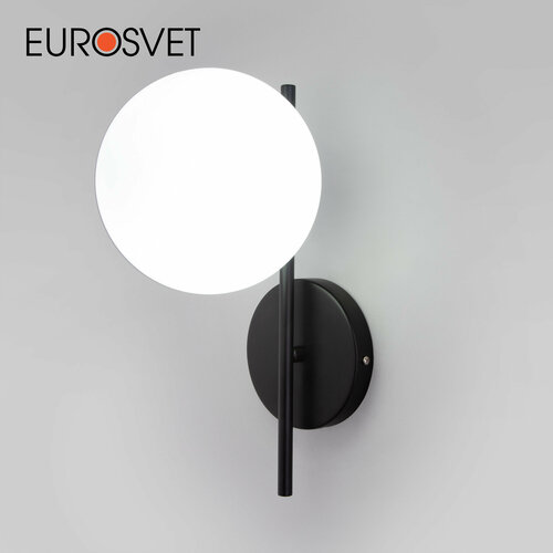 Бра / Настенный светильник Eurosvet Marbella 60147/1 IP20 черный