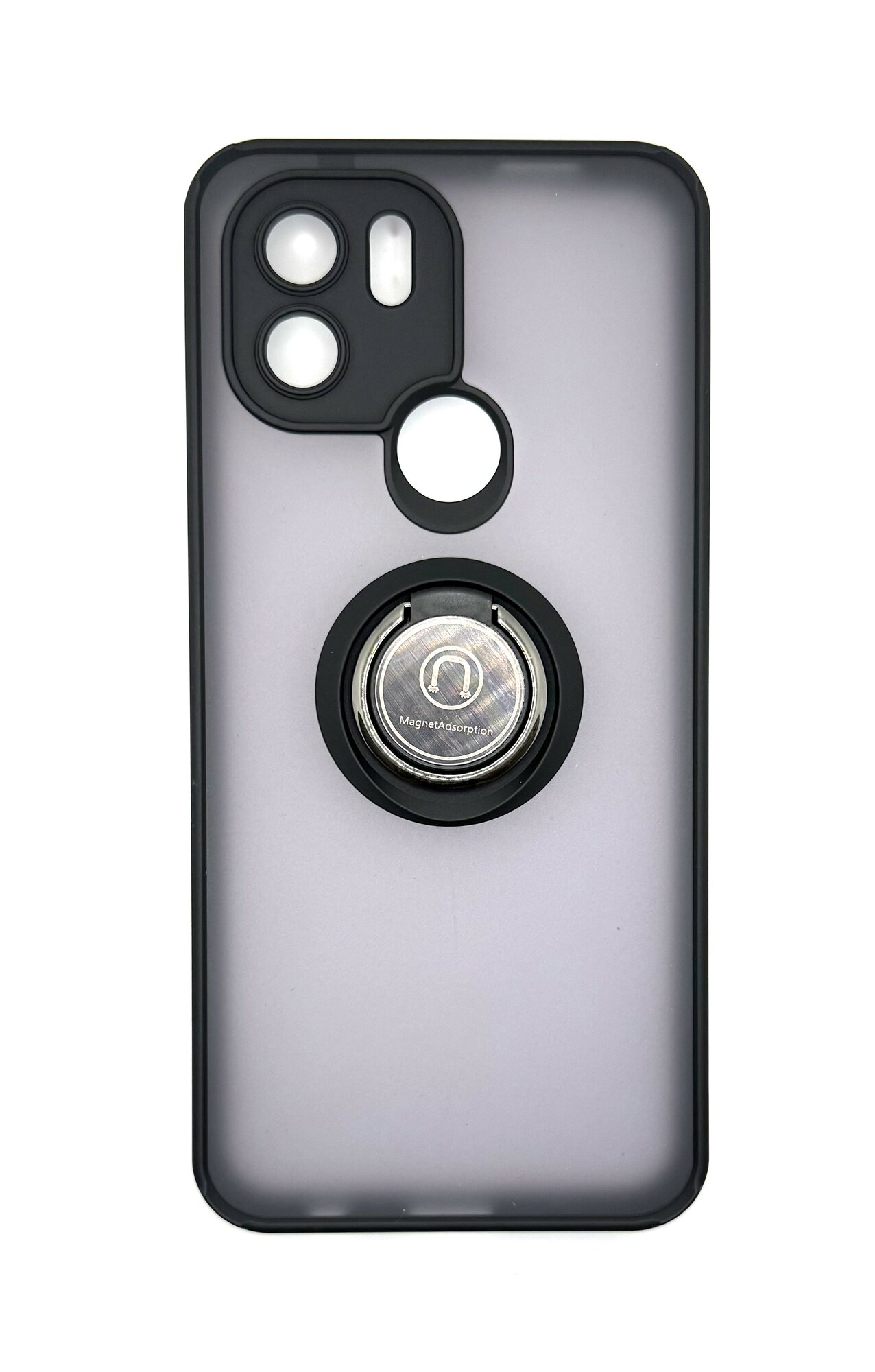 фото Чехол Xiaomi Redmi A1+ / A2+ / POCO C50 / POCO C51 противоударный с кольцом-подставкой и магнитной пластиной