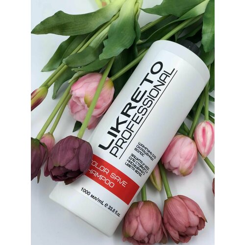 LiKreto Professional Профессиональный шампунь Защита цвета для окрашенных волос, 1000мл