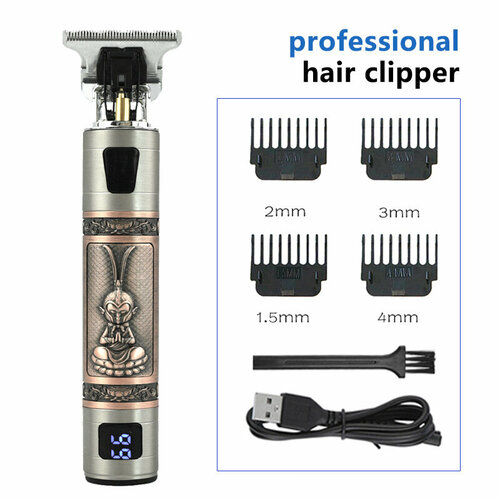 Электрическая машинка для стрижки волос с ЖК-дисплеем T9 дизайн орангутанг 83000₽