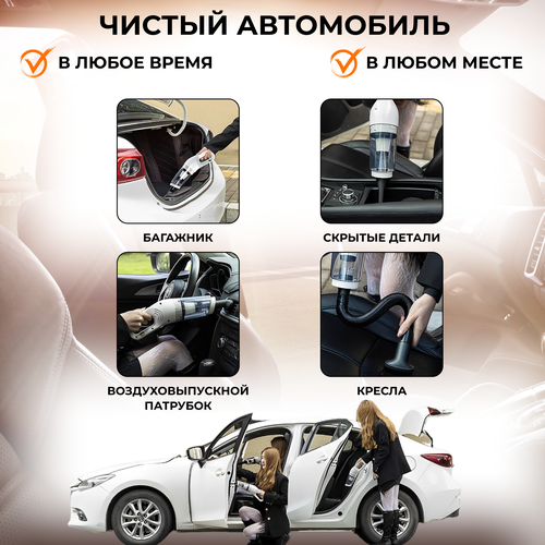 Беспроводной автомобильный пылесос 225000₽