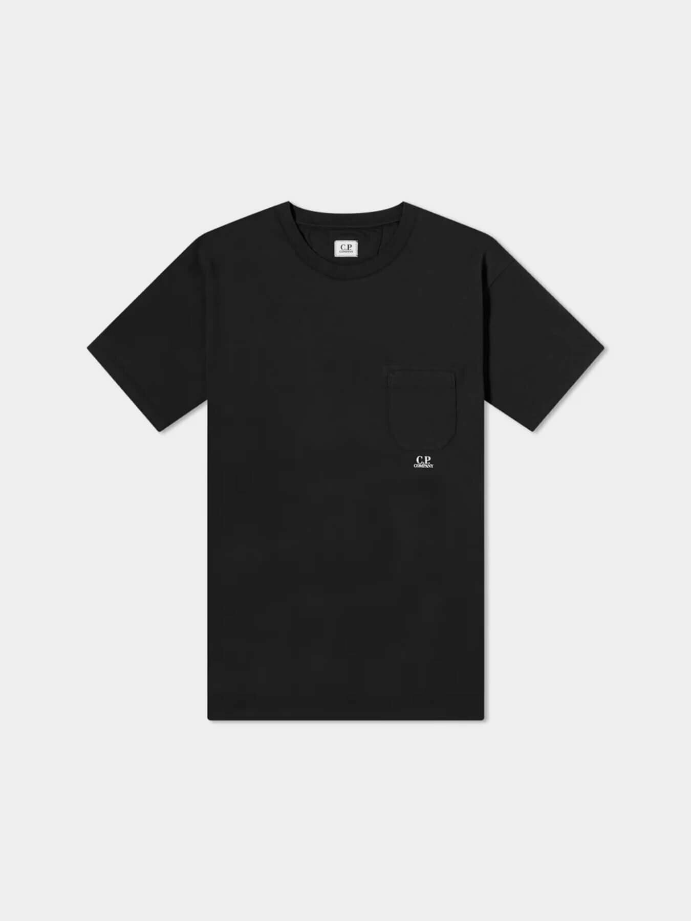 фото Футболка POCKET LOGO c.p. company ( xl / черный / 16cmts086a )