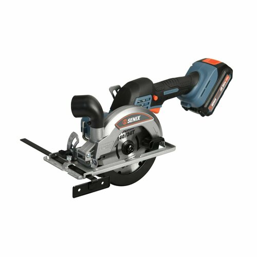 Циркулярная аккумуляторная пила SENIX X2 20 В 140 мм с АКБ 4 Ач и ЗУ 2А PSCX2-M4-EU SET 16284₽
