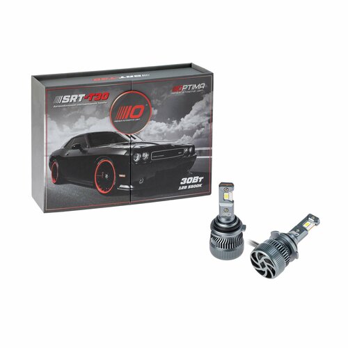 Светодиодные лампы H1 Optima Premium LED SRT-T30, 30W, 12V, 5500K, 2800lm, комплект 2 шт.