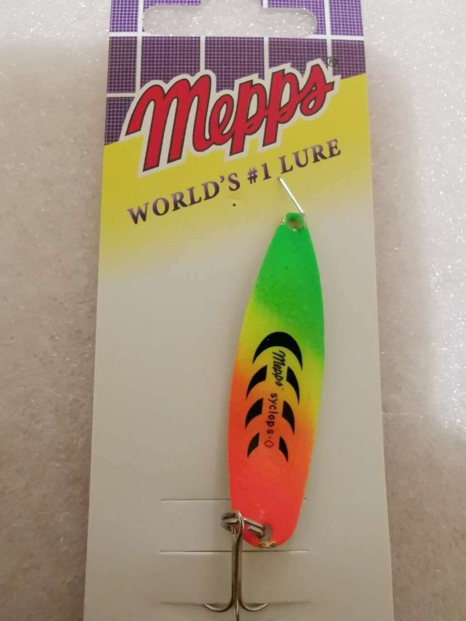 Блесна Mepps SYCLOPS OR/TIGER #0 (8г)