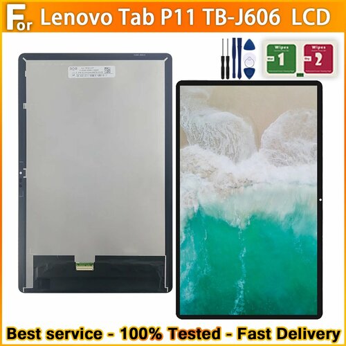ЖК-дисплей сенсорный экран для Lenovo Tab P11 TB-J606F TB-J606L J606 Black J606 3686₽