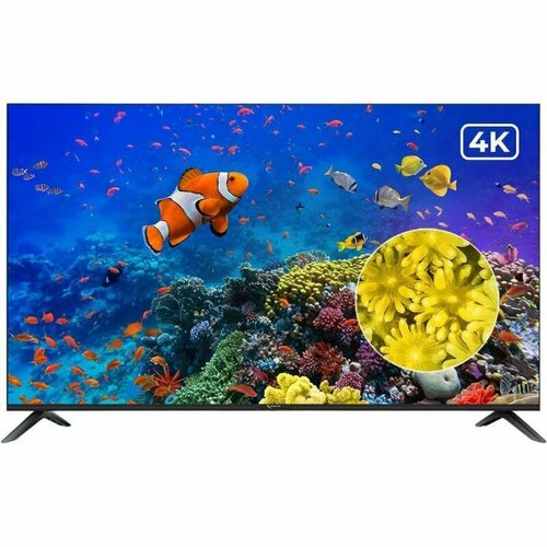 Триколор H55U5500SA, SMART TV, 55', Ultra HD, 4K, черный