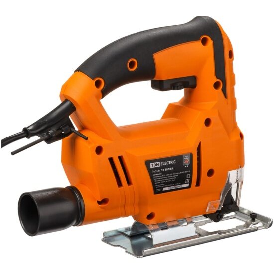 Изображение Лобзик электрический Tdm Electric ЛЭ-580/65, мощ. 580 Вт, пропил 65 мм, 3000 ход/мин, шнур 3 м, Рубин, SQ1089-0102