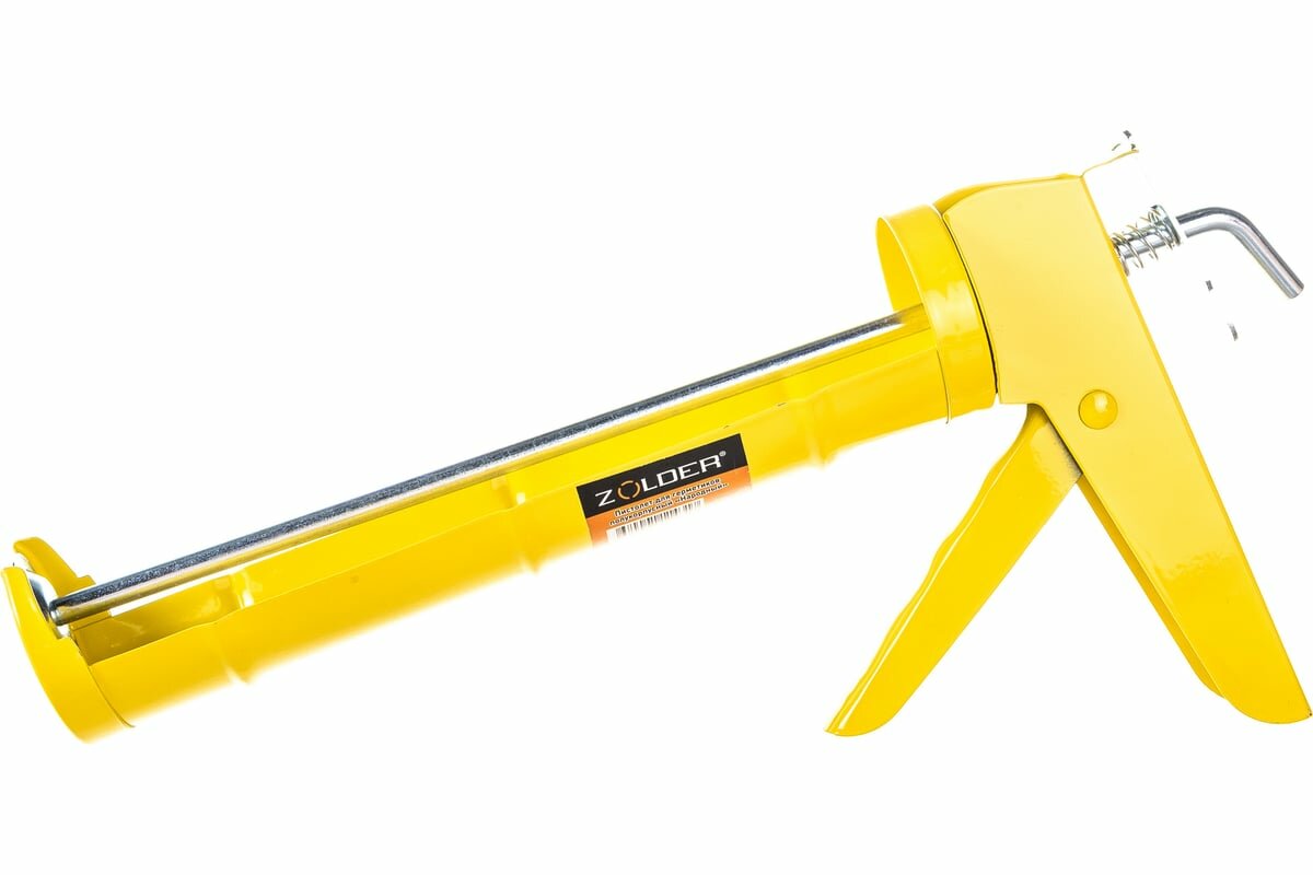 Пистолет для герметика ZOLDER народный полукорпусный многоразовый 310 мл — фото 1