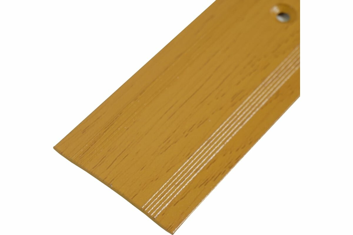 Трибатрон АЛ-125 Порог-стык 100м декор под дерево ВЯЗ 87955