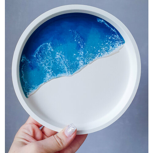 Декоративный поднос Море - подставка для мелочей 941₽