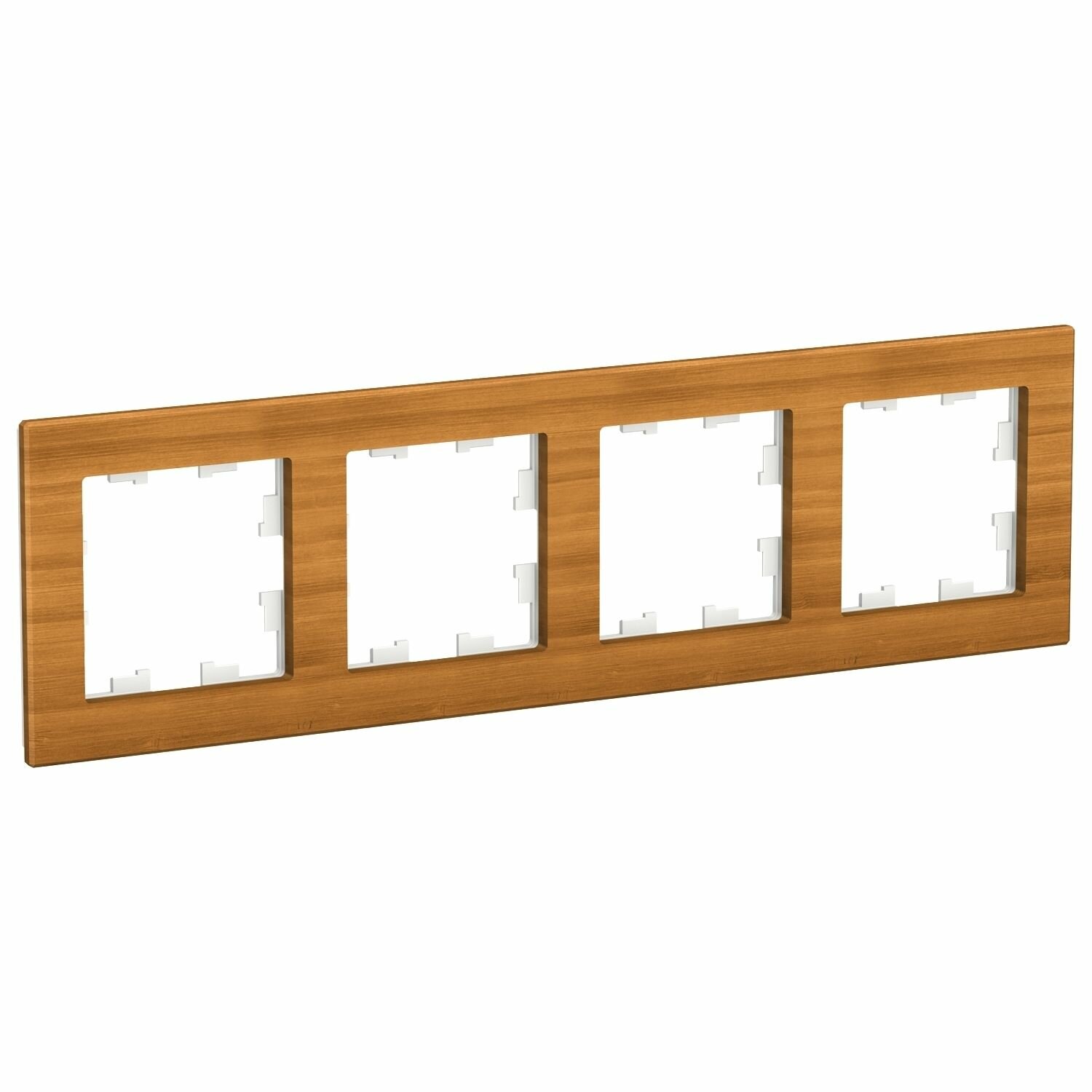 Рамка 4-м AtlasDesign Nature дерево бамбук SchE, SCHNEIDER ELECTRIC ATN353204 (1 шт.)