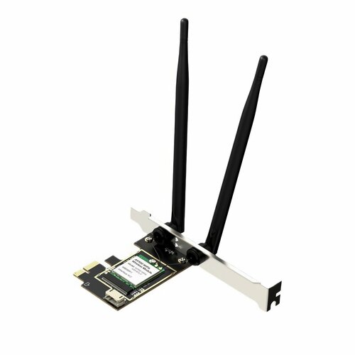 Двухдиапазонный сетевой адаптер, сетевая карта PCI Express EDUP 900Mbps+ Wi-Fi 6 Bluetooth 5.4 (EP-9617ES)