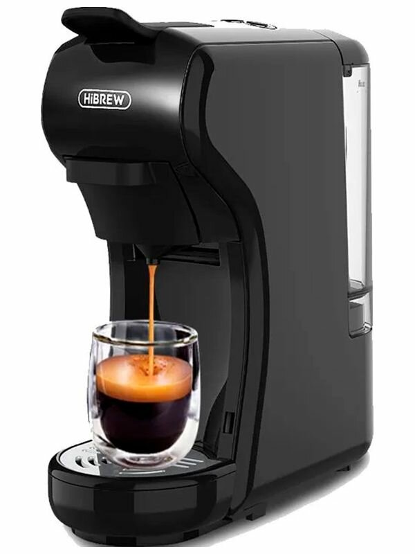 Кофемашина капсульная Hibrew H1A, черная (ST-504)