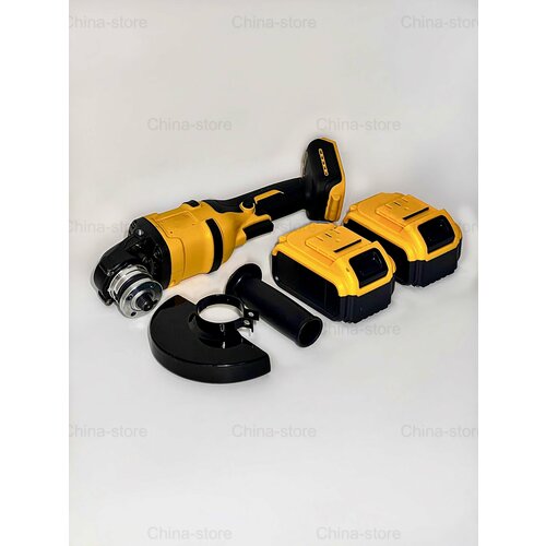 Аккумуляторная УШМ Болгарка 21V 4а ч с двумя батареями в кейсе 5678₽