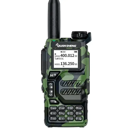 Радиостанция Quansheng UV-K5 Green Camouflage зеленый