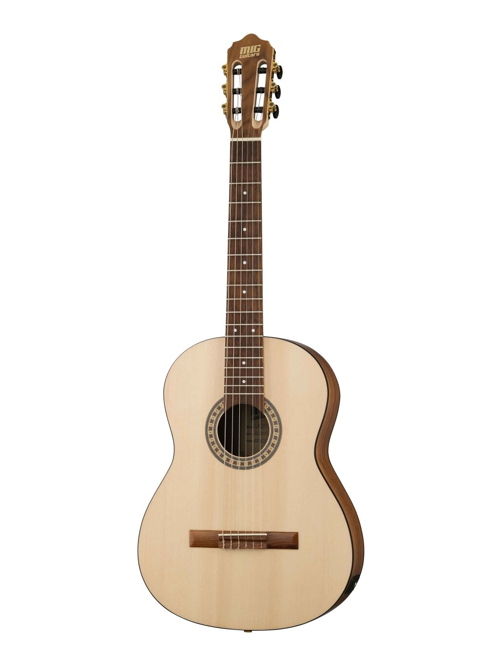 LAG1C-WA24 LAG1C Классическая гитара со звукоснимателем, MIG Guitars