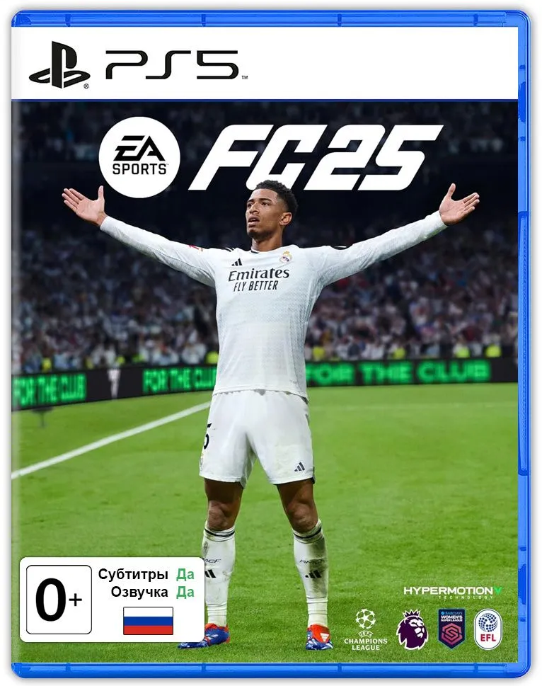 Игра FC 25, PS5 (русская версия)