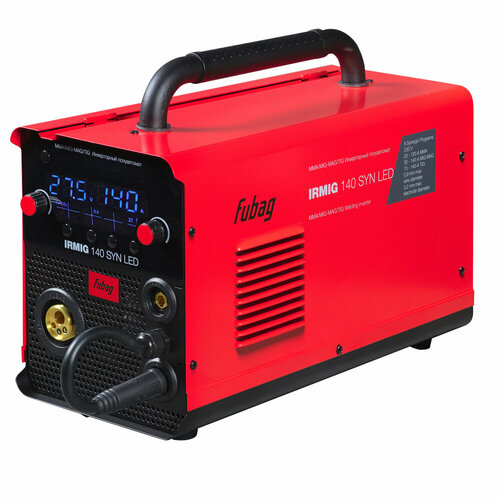 Сварочный полуавтомат инвертор FUBAG IRMIG 140 SYN LED 140 А 220 В 3812000₽