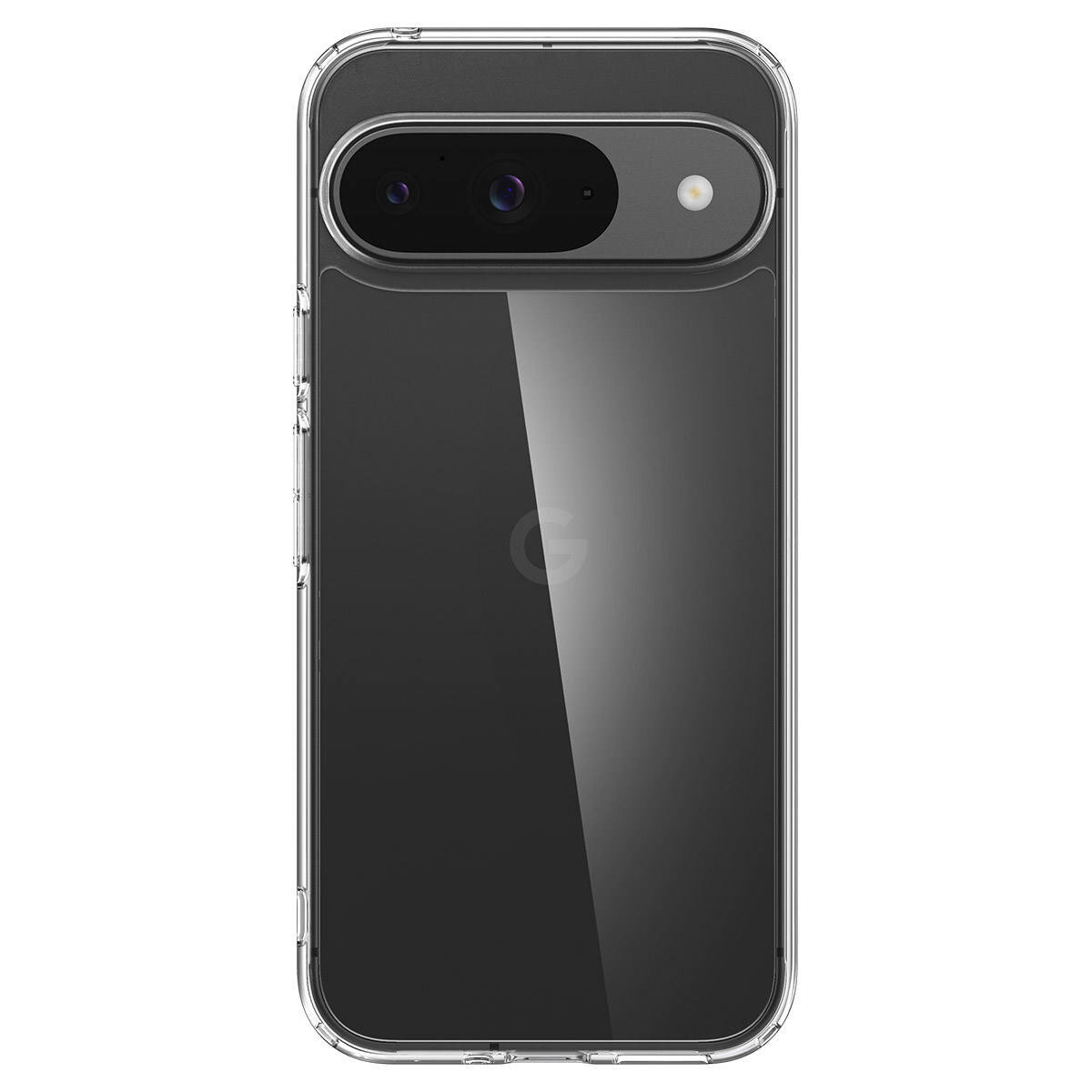 Чехол Spigen на Google Pixel 9 Pro/9 (ACS07687) Ultra Hybrid / Спиген Чехол для Пиксель 9 Прозрачный — фото 1