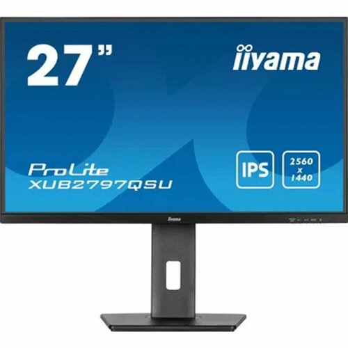 Iiyama Монитор LCD 27 XUB2797QSU-B1 черный 32377₽