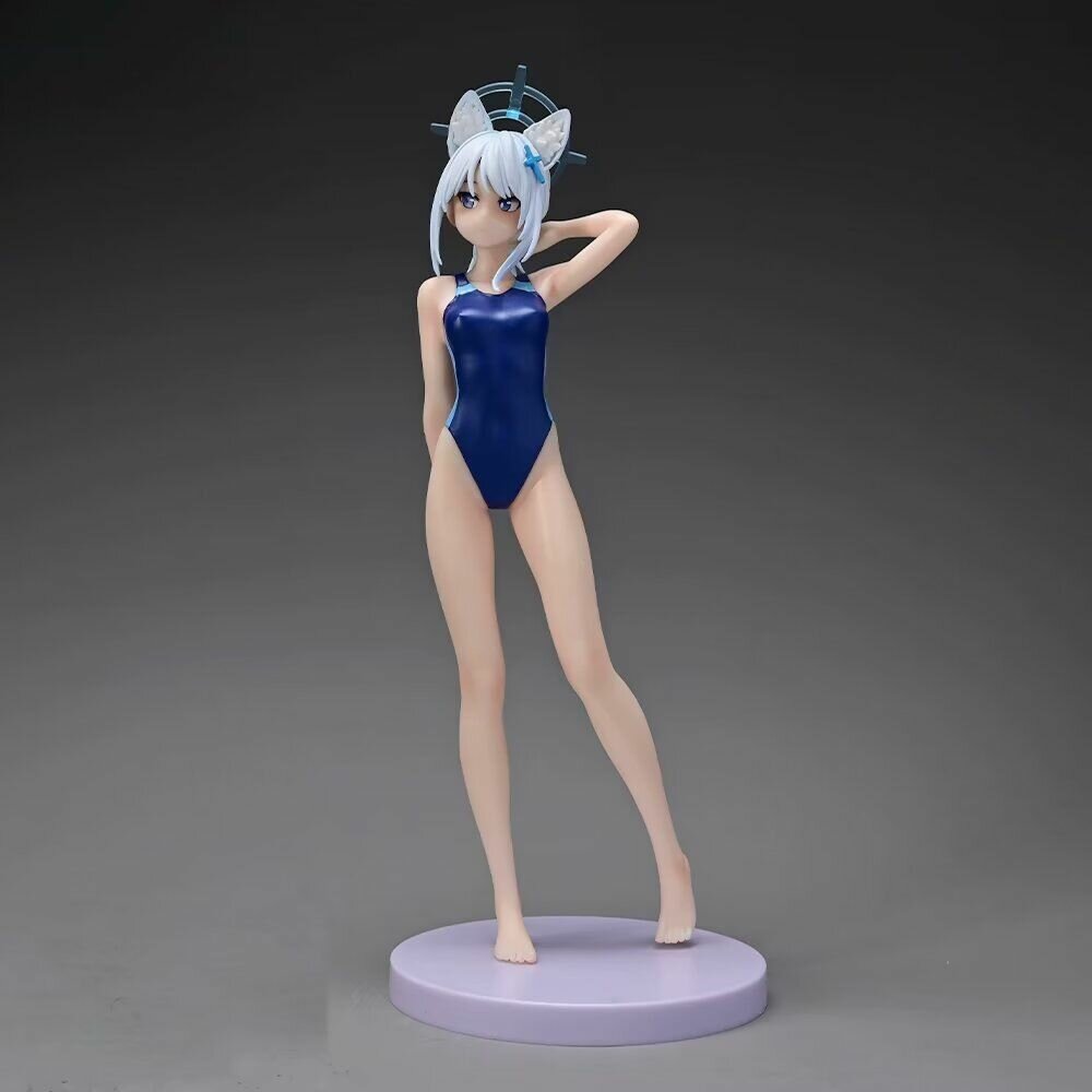 Аниме-фигурка Blue Archive Sunakami Shiroko Стиль плавания 24cm