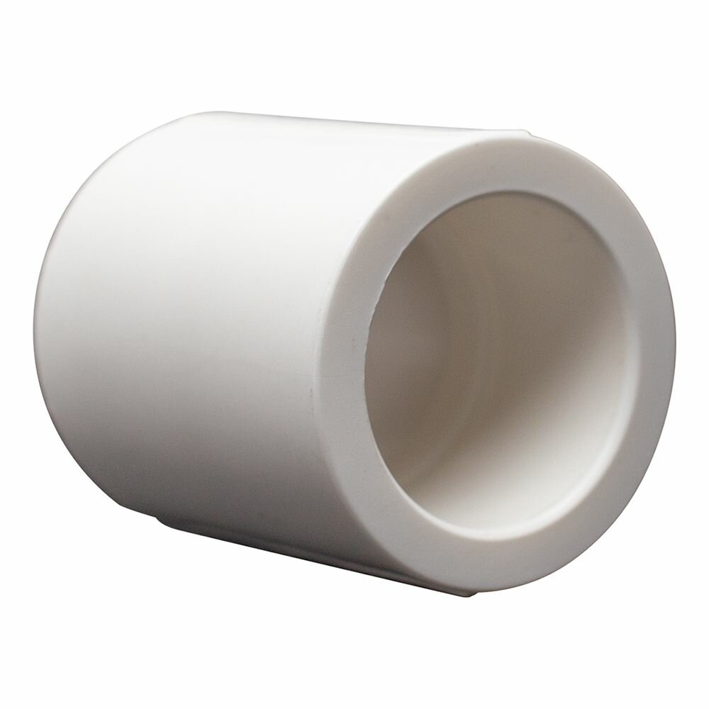 Муфта полипропиленовая 20 для трубы 10 шт СТМ пласт — фото 1