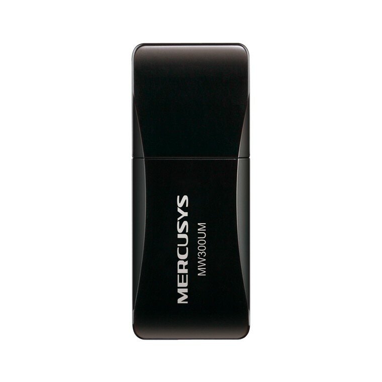 Адаптер Wi-Fi Mercusys MW300UM, черный