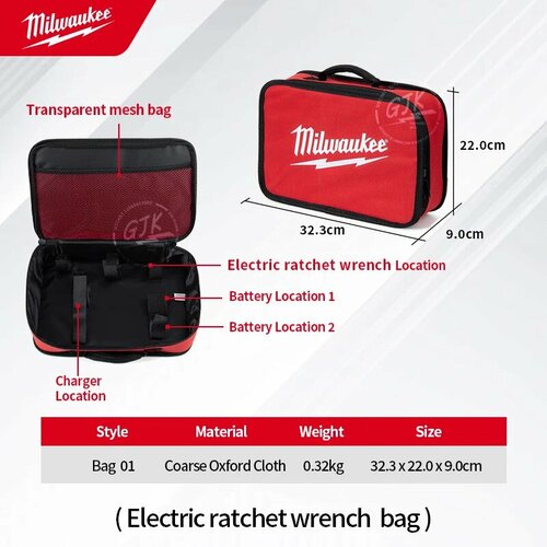 Milwaukee Contractor Bag, Bag01