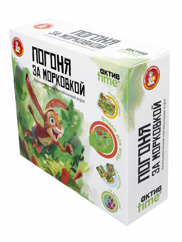 Игра настольная /Погоня за морковкой/ Aктив time