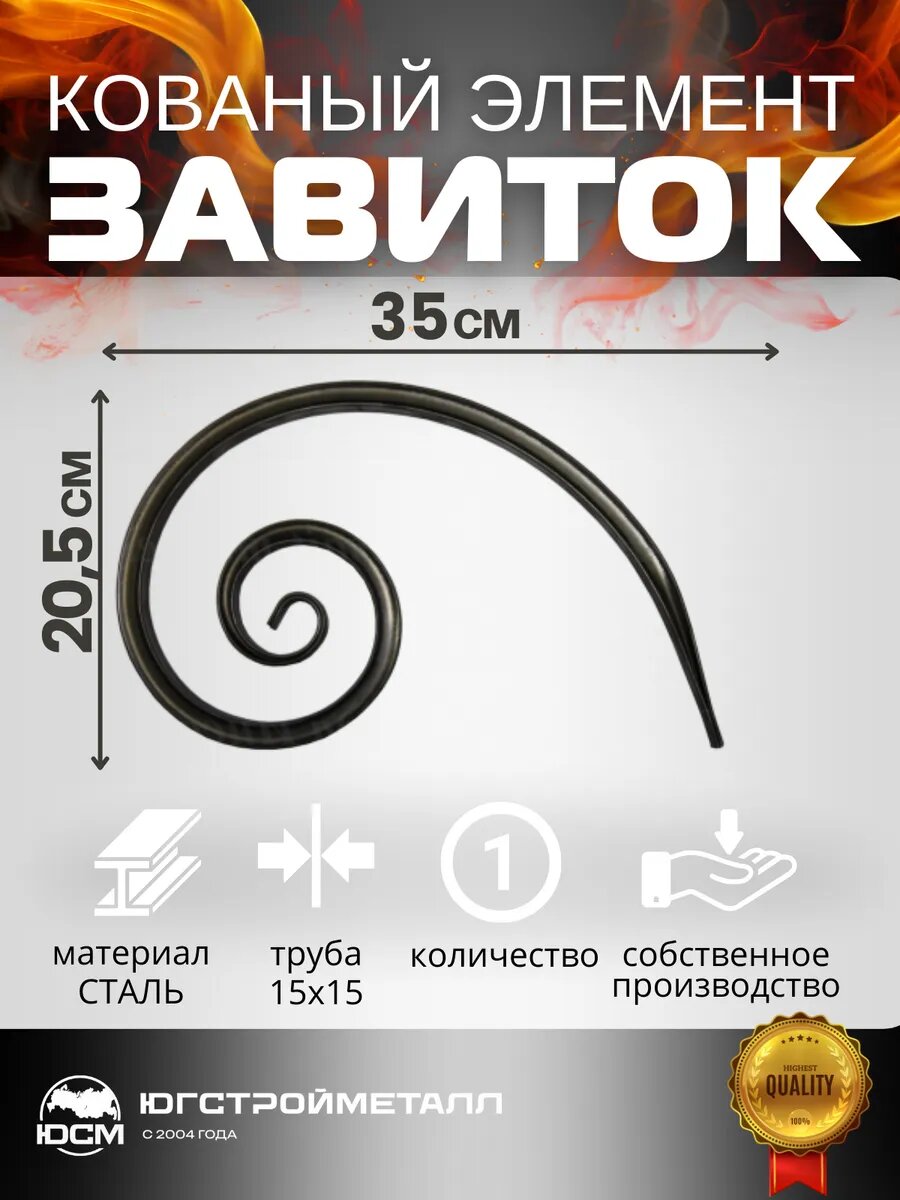 Кованый элемент 